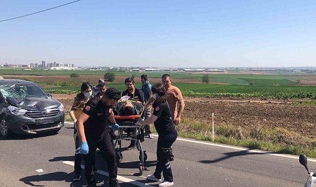 Çorlu&#039;da trafik kazası: 2 yaralı