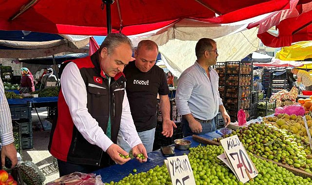 Çorum Belediyesi'nden semt pazarlarında yoğun denetim