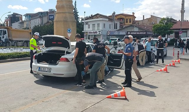 Çorum polisinden 'şok' denetim