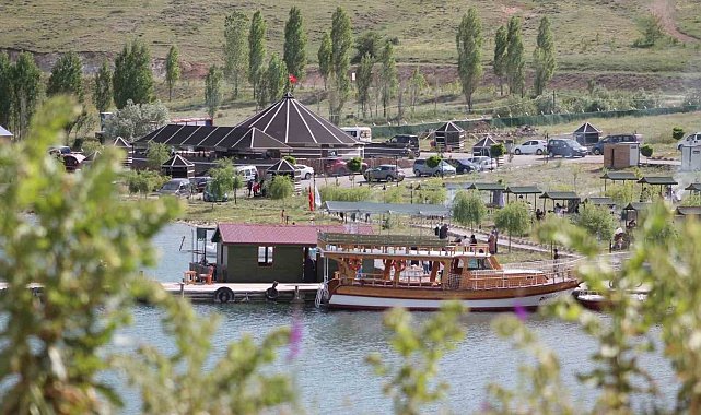 Demirözü Barajı'na yoğun ilgi