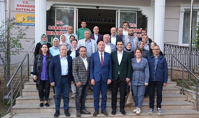 Denizi'de AK Parti'den ilk ziyaret Babadağ'a oldu