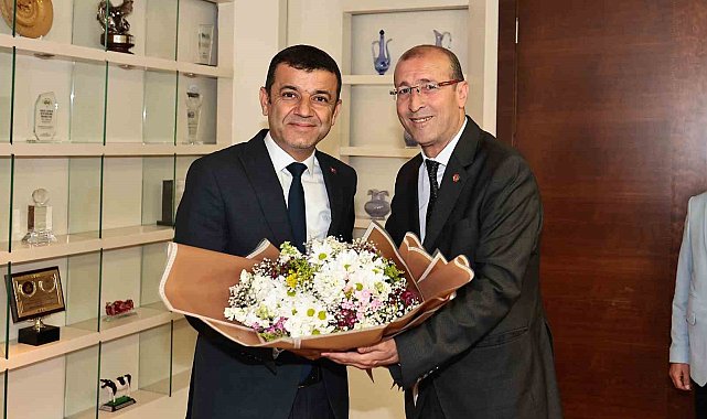 Denizli Gazeteciler Cemiyeti, Başkan Çavuşoğlu'nu ziyaret etti