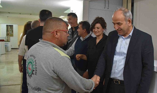 Denizli OSB'de geleneksel bayramlaşma programı yapıldı