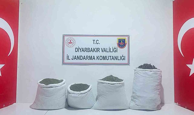Diyarbakır'da 68 kilogram uyuşturucu ele geçirildi