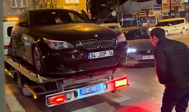 Drift atan sürücüyü polis affetmedi