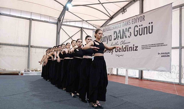 Dünya Dans Günü&#039;nde farklı kültürler Büyükçekmece&#039;de buluştu