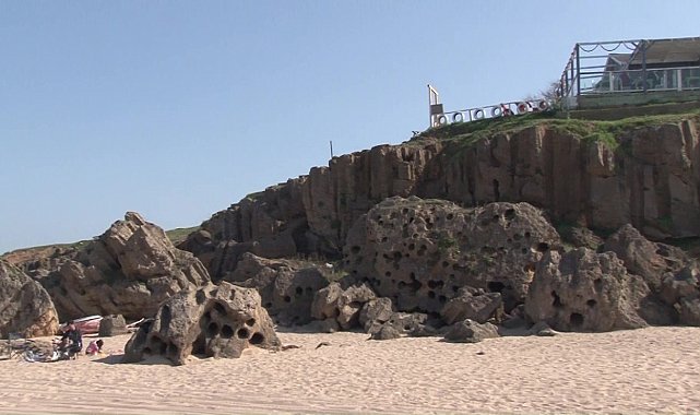 Dünya'nın 3 yerinde bulanan boru kayalardan biri de Şile'de