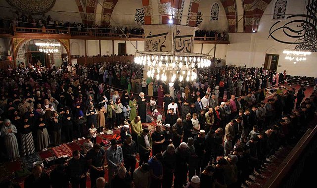 Edirne'de Kadir Gecesi coşkusu
