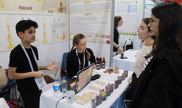 Ege Bölgesi'ndeki buluşçu öğrencilerin projeleri ilk kez Denizli'de