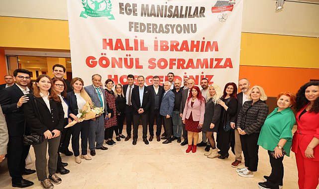 Ege Manisalılar Federasyonundan İzmir'de 2 bin kişilik iftar sofrası