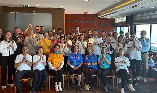 EGİAD Ortaokulu Spor Salonu için koştular