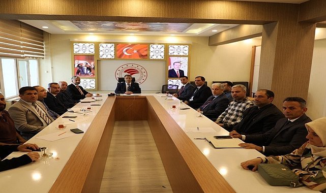 Elazığ'da veri girişleri değerlendirme toplantısı düzenlendi