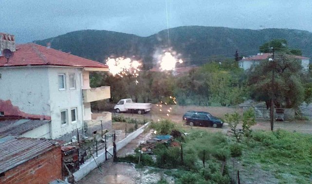 Elektrik tellerinin teması sonrası patlama yaşandı