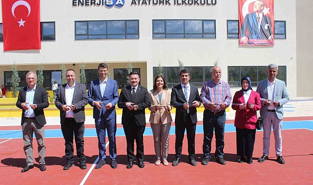 Enerjisa Atatürk İlkokulu Hatay'da açıldı