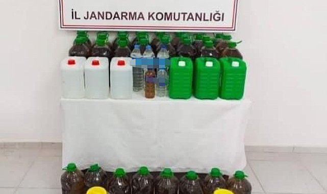 Erdek'te kaçak alkol ve sahte zeytinyağı üretenlere yönelik operasyon