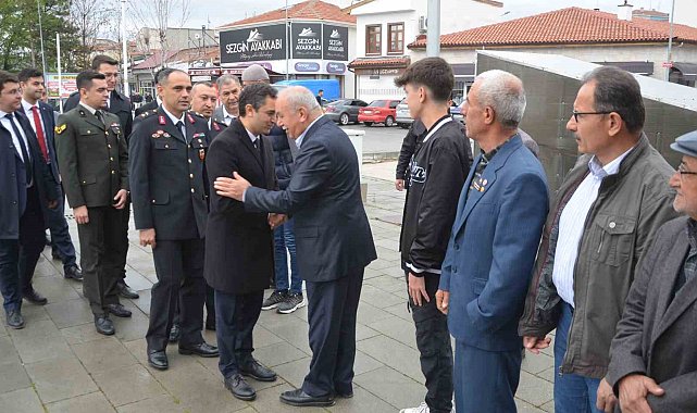 Ereğli'de protokol üyeleri bayramlaştı