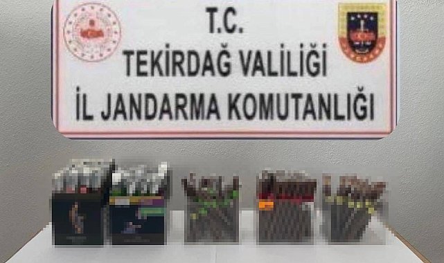 Ergene'de bandrolsüz puro ele geçirildi