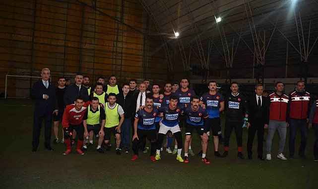 Erzincan Emniyet Müdürlüğü futbol turnuvası düzenledi