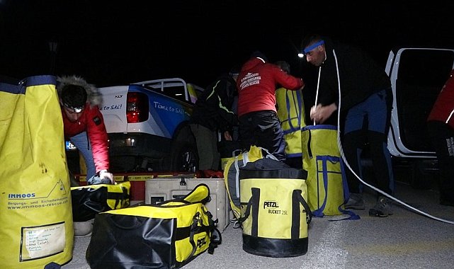 Erzurum'dan Antalya'ya arama ve kurtarma ekibi