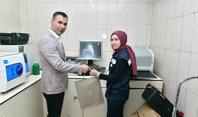 Esenyurt'ta veteriner hekimler unutulmadı