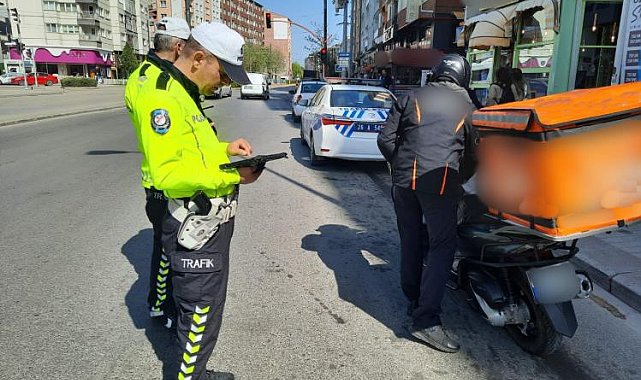 Eskişehir'de bayram tatilinde 542 sürücüye ceza kesildi