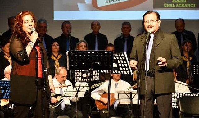 Eskişehir'de Kurtuluş Türk Halk Müziği Korosu konseri