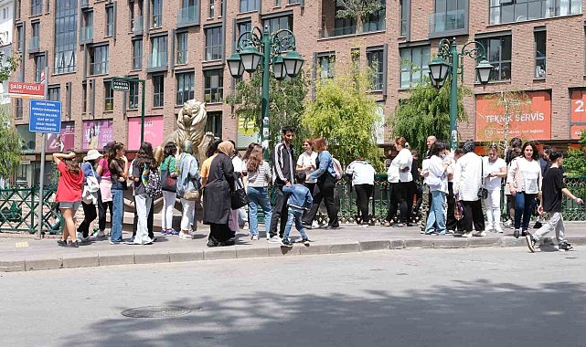Eskişehir'de turist yoğunluğu