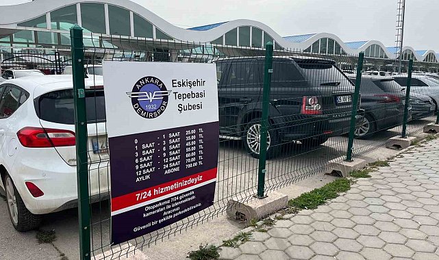 Eskişehir'deki tren garı otoparkı gelirinin Ankara Demirspor'a ait olması