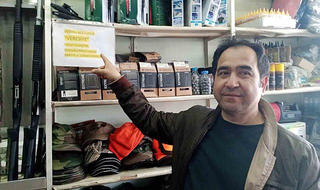 Esnaftan veresiye sorununa esprili çözüm