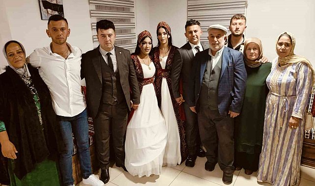 Fas'tan Yozgat'a gelin geldiler, aynı düğünle dünya evine girdiler