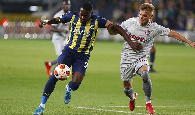 Fenerbahçe, UEFA Avrupa Konferans Ligi'nde Olympiakos'a konuk olacak
