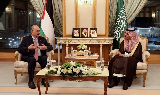 Filistin Başbakanı Mustafa'dan Suudi Arabistan'a ilk ziyaret