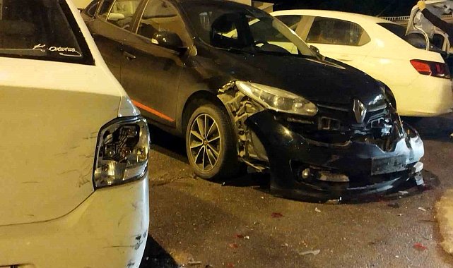 Frenleri tutmayan otomobil, 14 aracı biçti