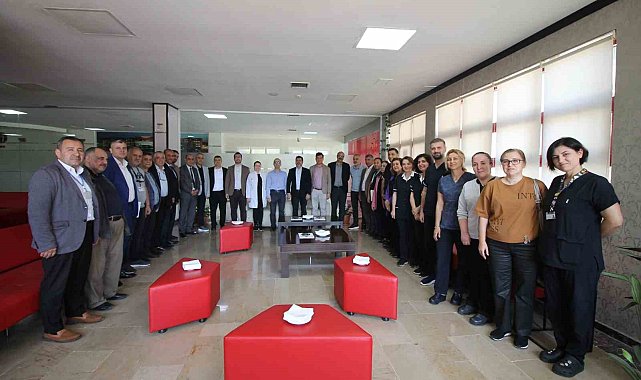 GAÜN Hastanesi'nde geleneksel bayramlaşma töreni
