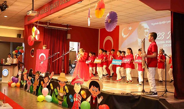 Gaziantep Kolej Vakfı'nda 23 Nisan coşkusu