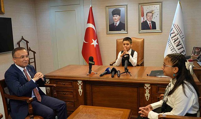 Gaziantep'te 23 Nisan Ulusal Egemenlik ve Çocuk Bayramı coşkuyla kutlandı