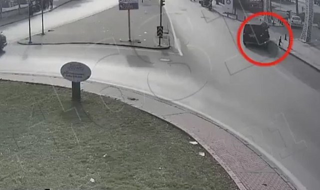 Gaziantep'teki feci trafik kazaları KGYS kameralarında