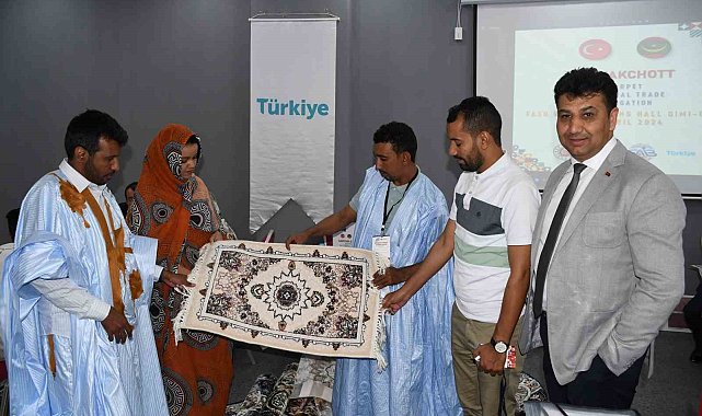 Gaziantepli Halıcılara Moritanya'da büyük ilgi