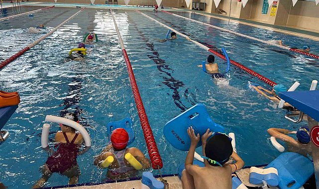 Geleceğin şampiyonları antrenmanlarına devam ediyor