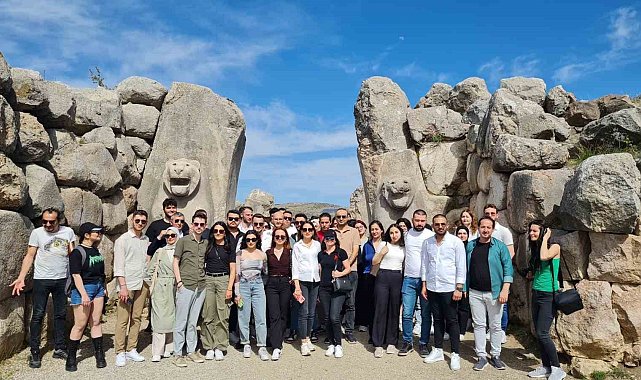Geleceğin turizm profesyonelleri Hattuşa'yı OKA ile keşfetti