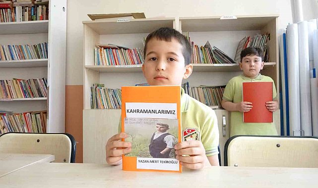 Giresunlu öğrencilerden 30 kahraman için 30 el yazması kitap