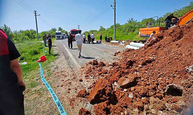 Göçük altında kalan işçi hayatını kaybetti