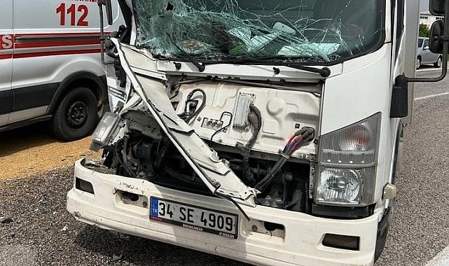 Gönen'de trafik kazası: 1 kişi yaralandı