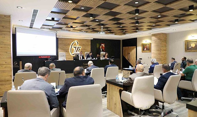 GTB Nisan ayı meclis toplantısı yapıldı