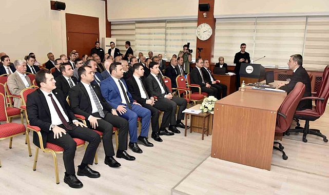 Gümüşhane'de İl Koordinasyon Kurulu Toplantısı yapıldı