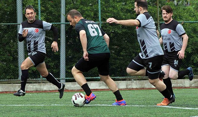 Hakim, savcı ve avukatlar futbol turnuvasında ter döktü