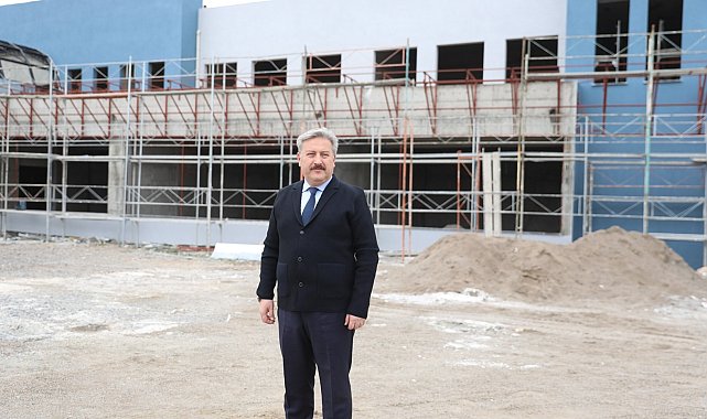 Havacılık ve Uzay Lisesi'nin inşaatı hızla ilerliyor