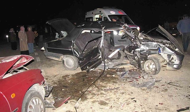 Hisarcık'ta trafik kazası: 5 yaralı