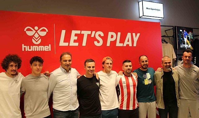 hummel, DNA konseptli yeni mağazasını Samsun'da açtı