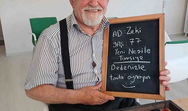 Huzurevinde kalan yaşlılar, 23 Nisan'ı nasihatlerle kutladı